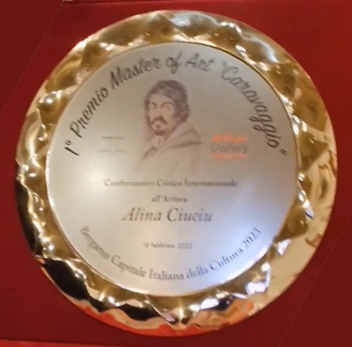 ArteDiAlina.com award: 1° Premio Master of Art "Caravaggio" 2023