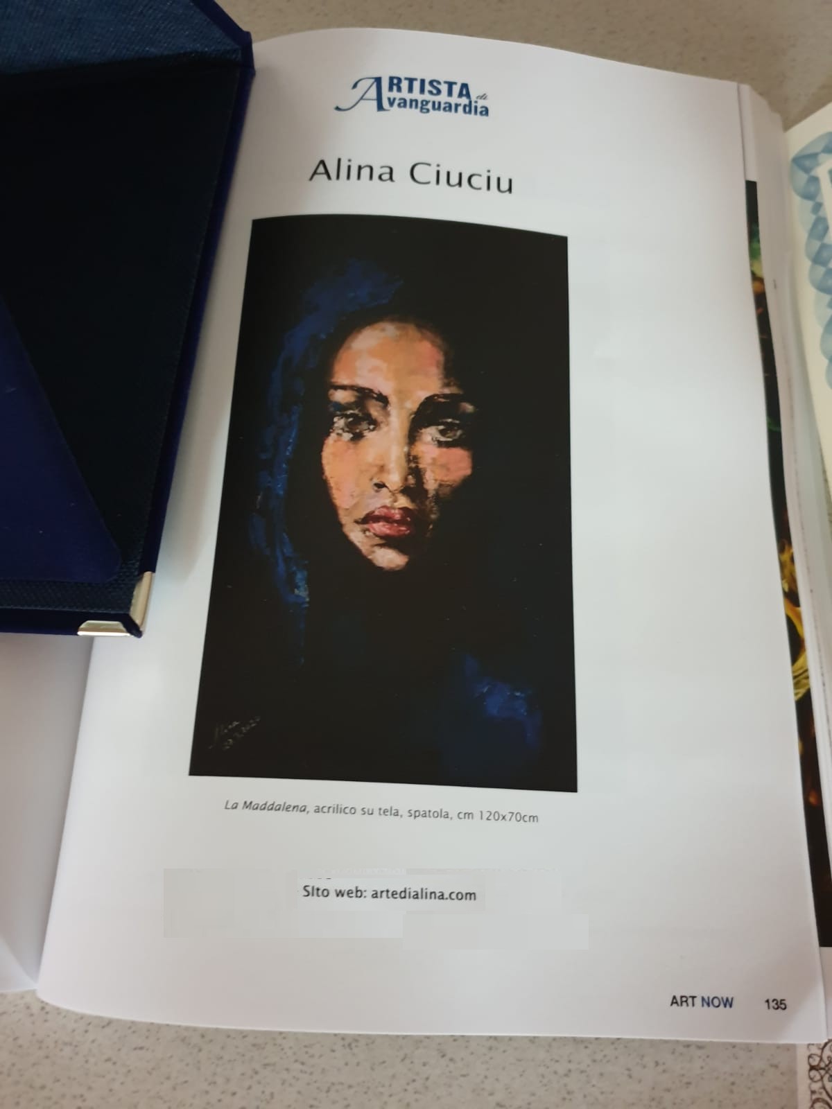 ArteDiAlina.com award: Artista di Avanguardia 2020 - &ldquo;La Maddalena&rdquo;