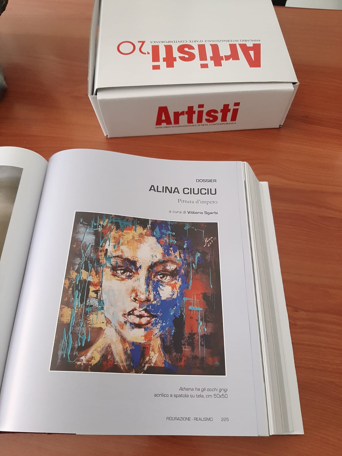 ArteDiAlina.com award: Mondadori "Artisti \'20" - &ldquo;Athena&rdquo;