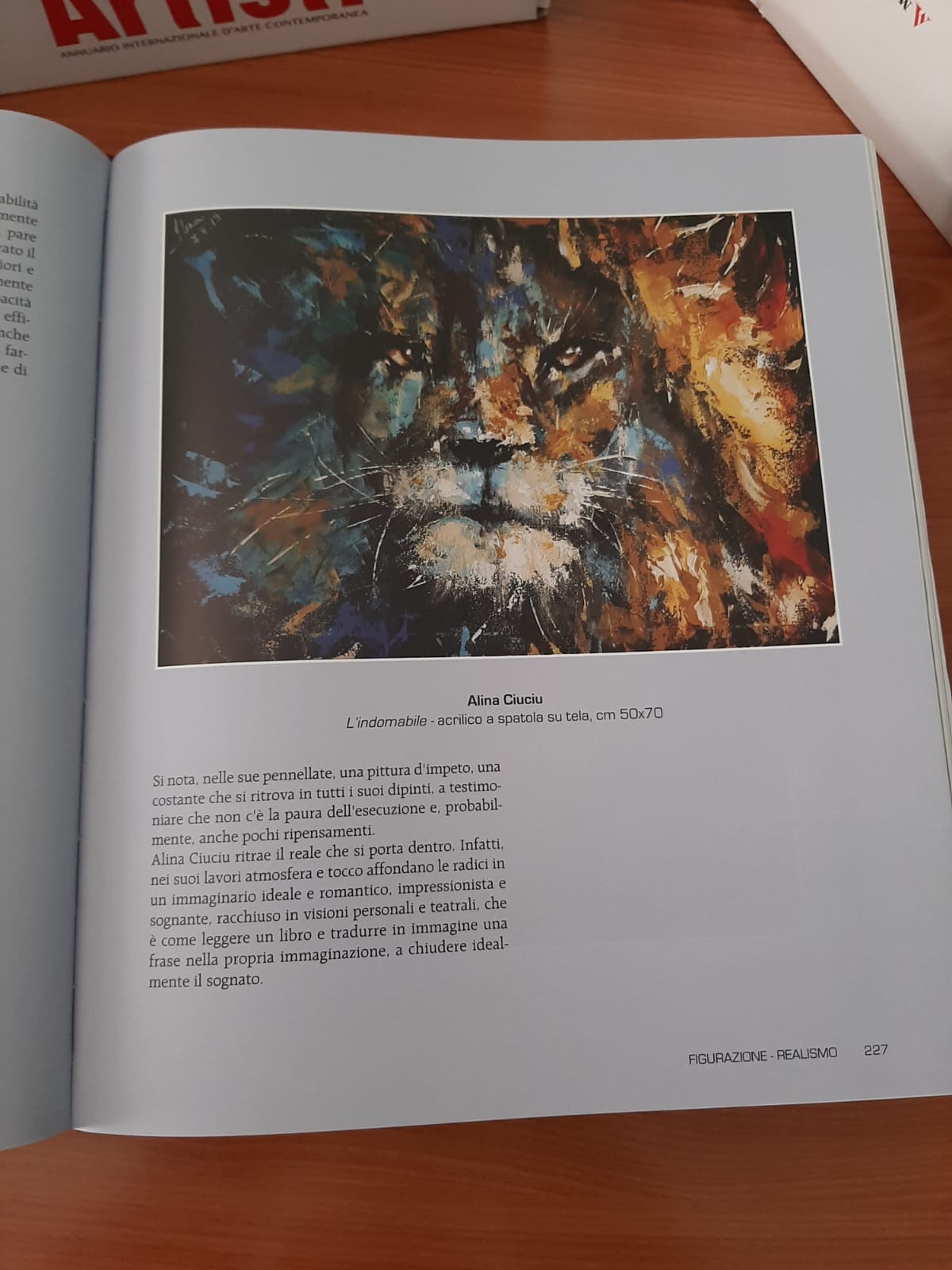 ArteDiAlina.com award: Mondadori "Artisti \'20" - &ldquo;L\'indomabile&rdquo;