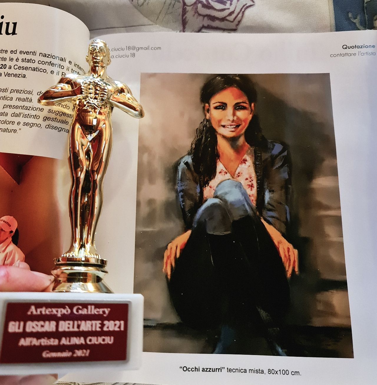 ArteDiAlina.com award: Oscar dell\'Arte 2021