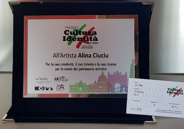 ArteDiAlina.com award: Premio Cultura Identità 2019