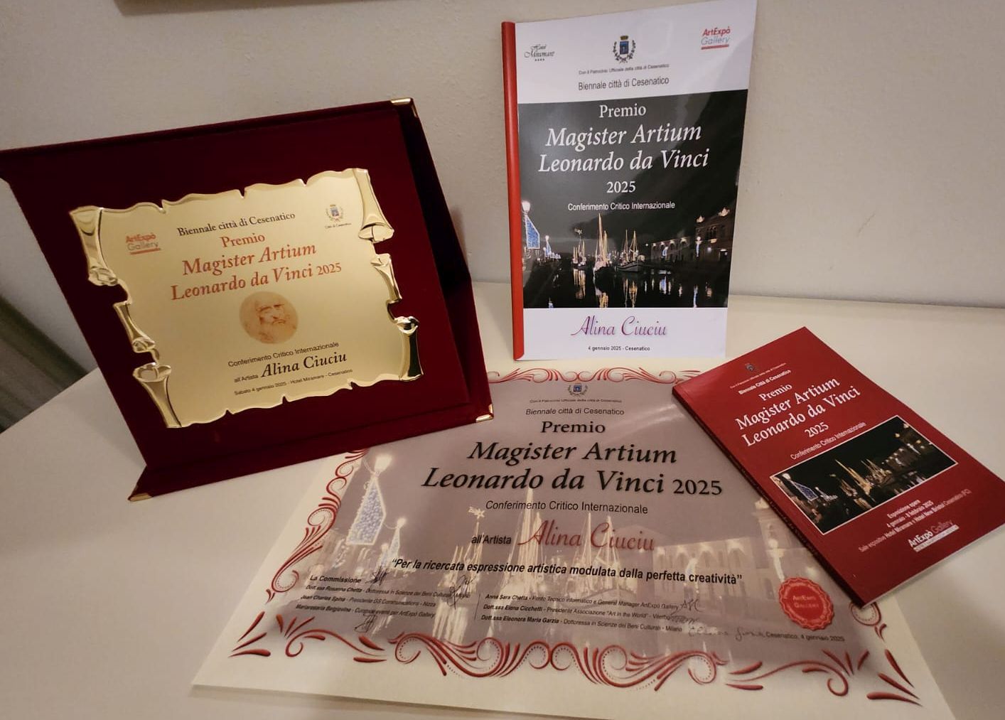 ArteDiAlina.com award: Premio Magister Artium 2025