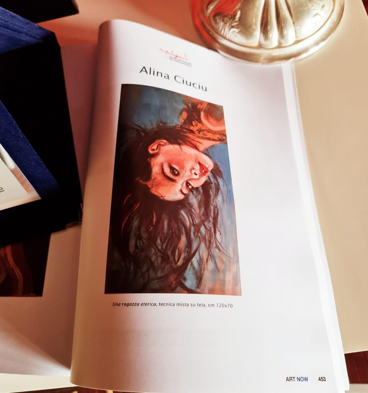 ArteDiAlina.com award: Premio Michelangelo 2021 - &ldquo;Una ragazza eterica&rdquo;