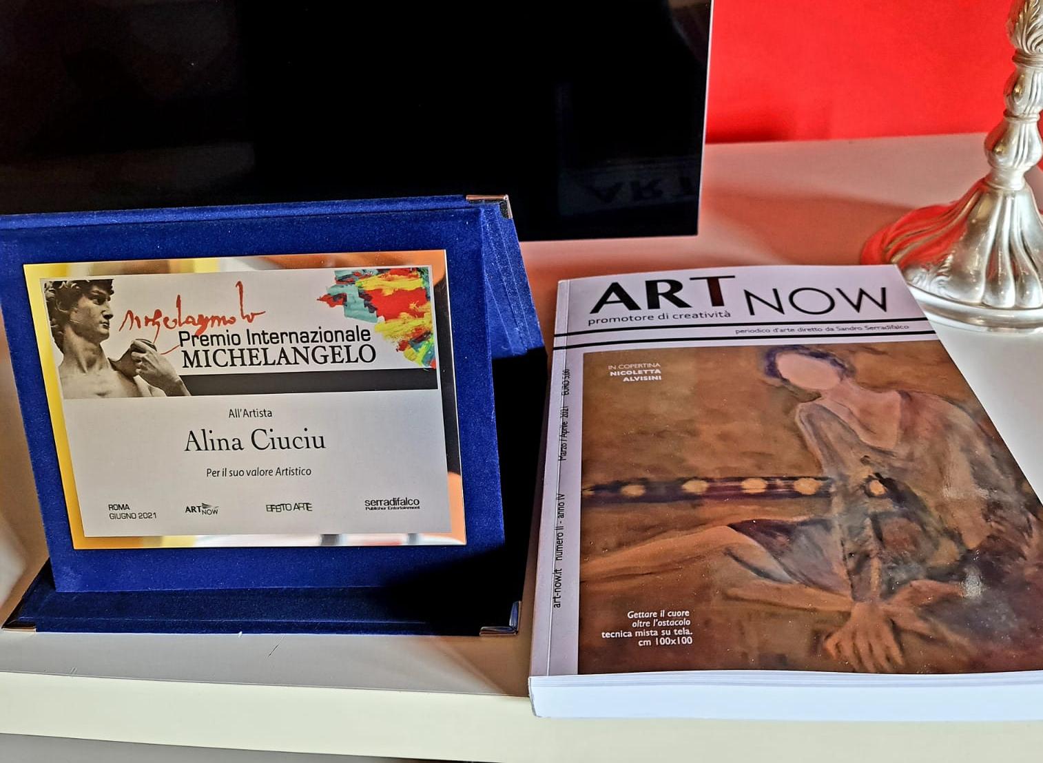 ArteDiAlina.com award: Premio Michelangelo 2021