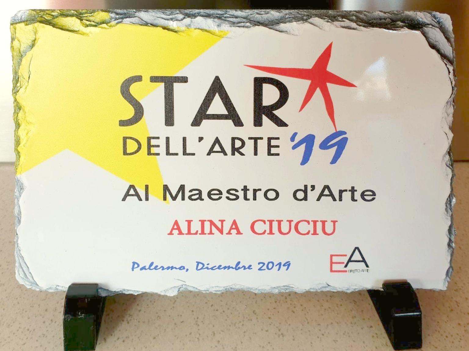 ArteDiAlina.com award: Star Dell\'Arte \'19 - Maestro d\'Arte