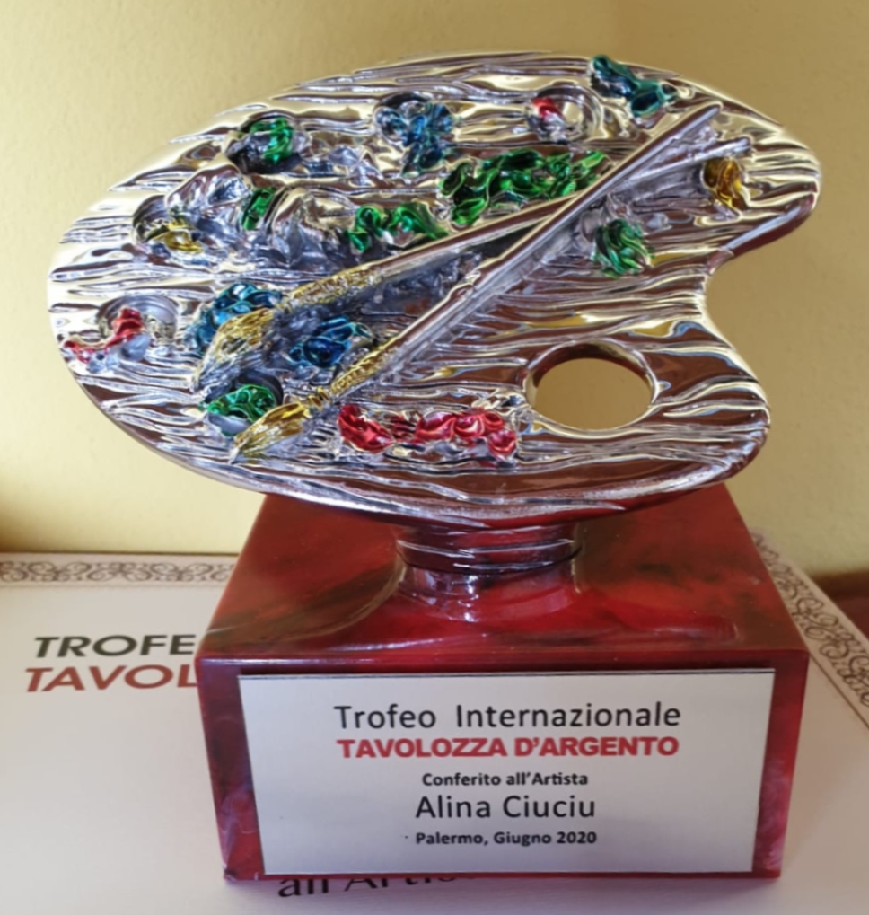 ArteDiAlina.com award: Trofeo Internazionale Tavolozza d\'Argento 2020