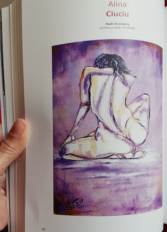 ArteDiAlina.com award: Premio Internazionale "Cristoforo Colombo" 2018 - &ldquo;Nudo di porpora&rdquo;