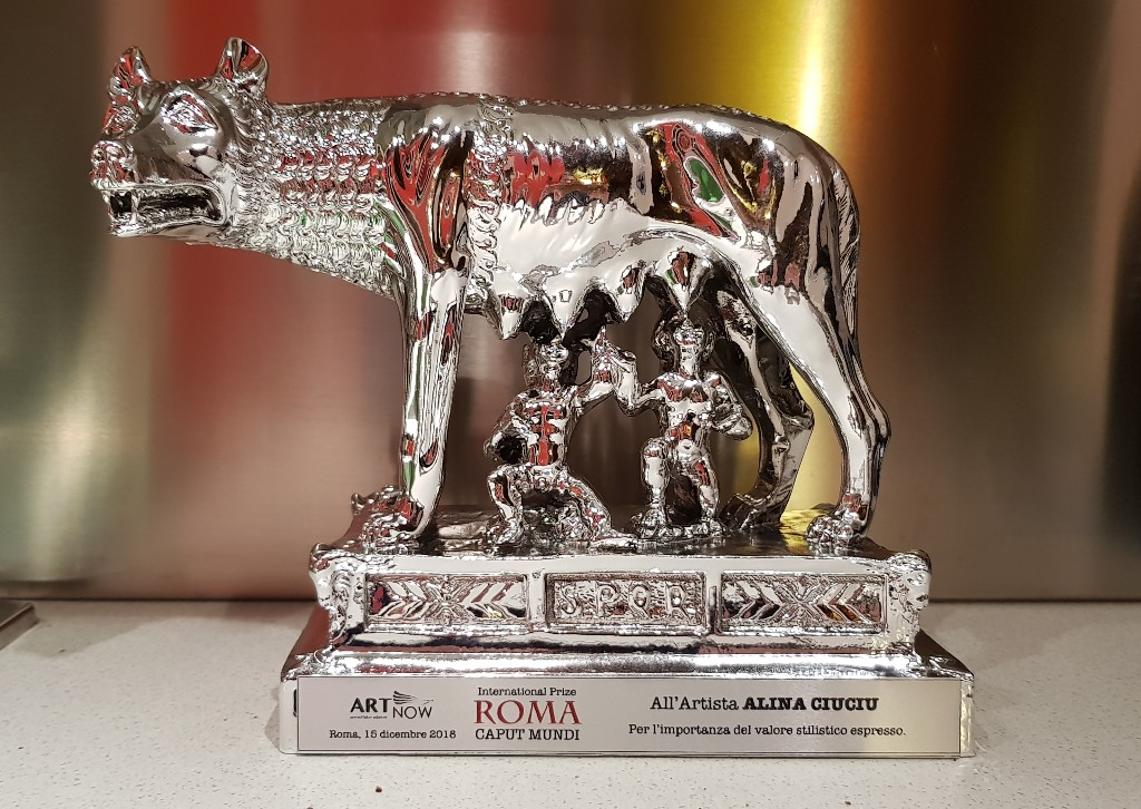 ArteDiAlina.com award: International Prize Roma Caput Mundi 2018