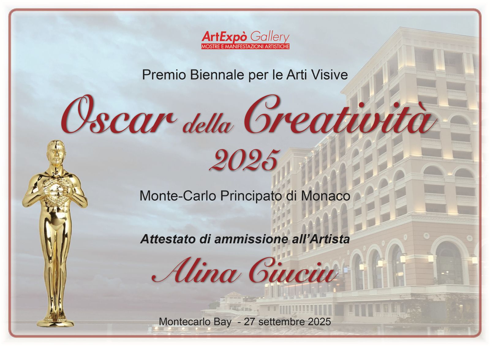 Premio Oscar 2025-Admission