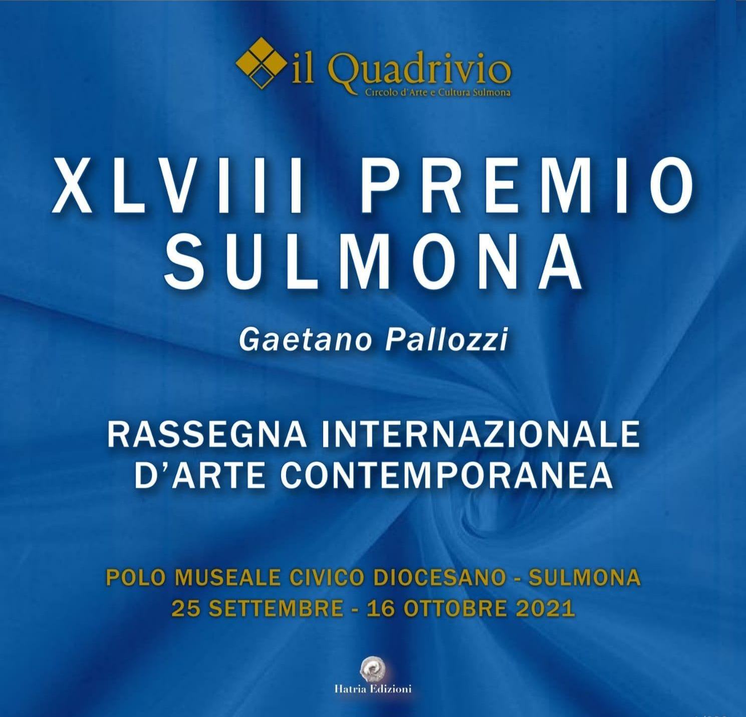 Premio Sulmona 2021-Poster