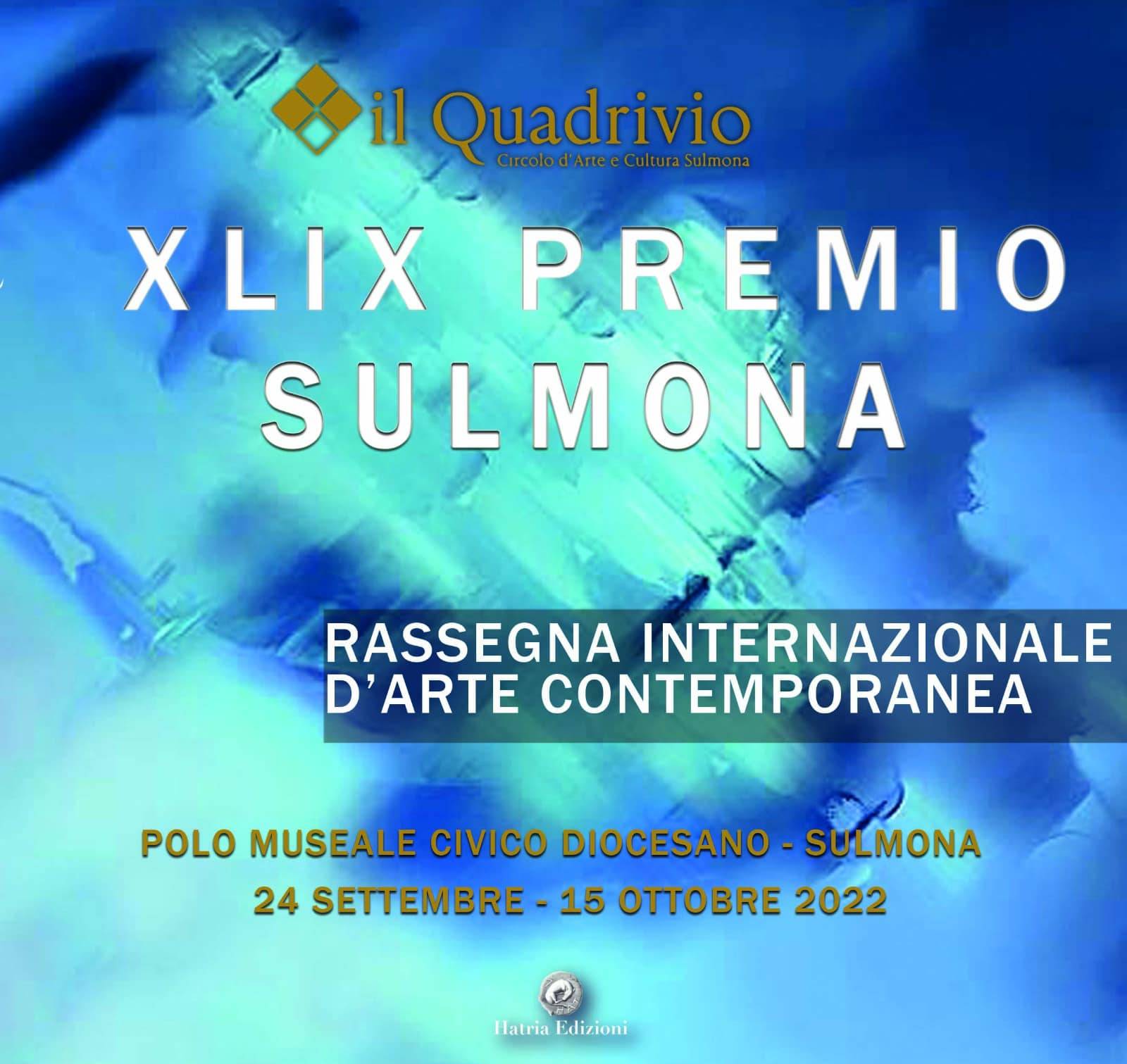 Premio Sulmona 2022-Poster