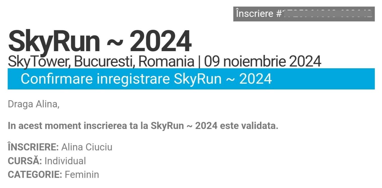 Sky Run 2024-inscriere