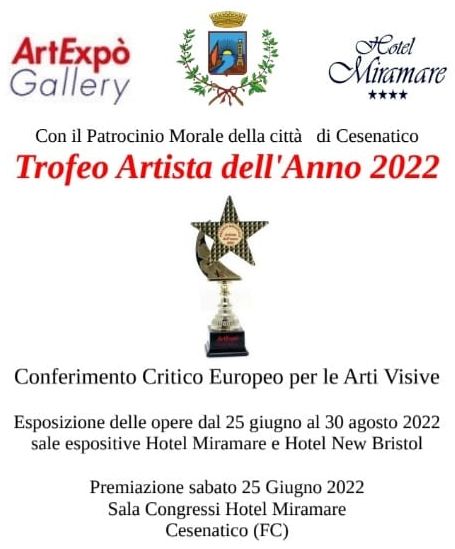 Trofeo Artista Dell Anno 2022-Poster