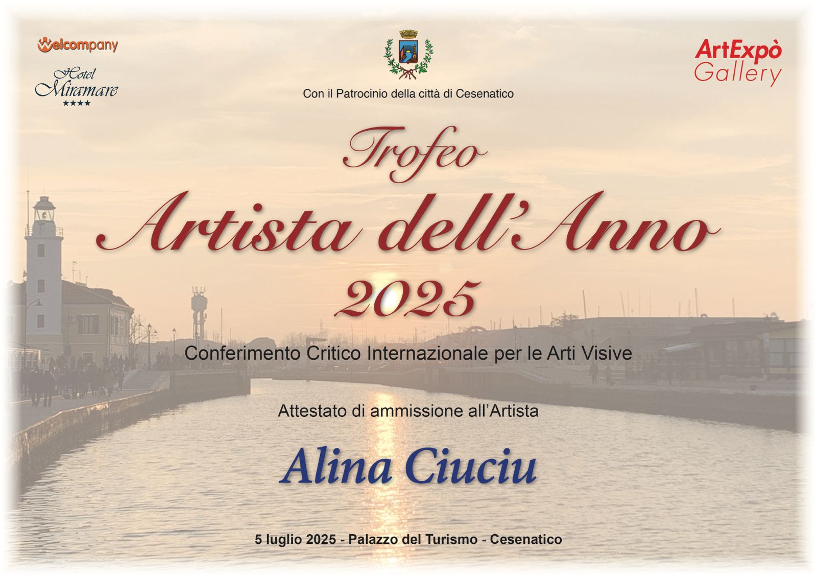 Trofeo Artista Dell Anno 2025-poster1