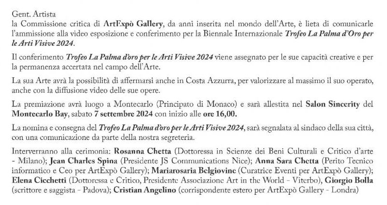 Trofeo Palma DOro 2024-Poster 2