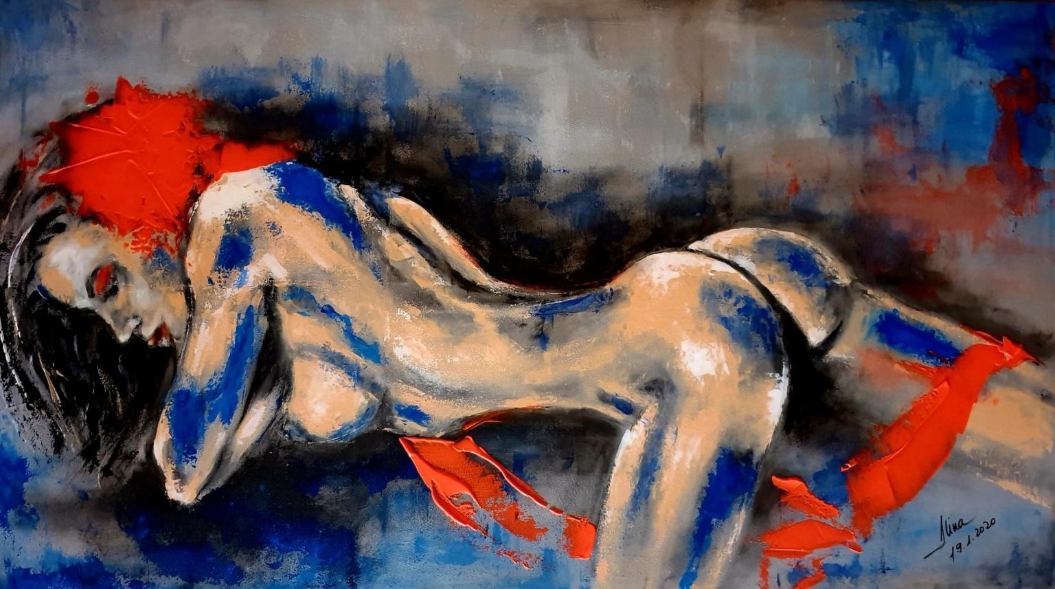 ArteDiAlina.com painting: Anfitrite