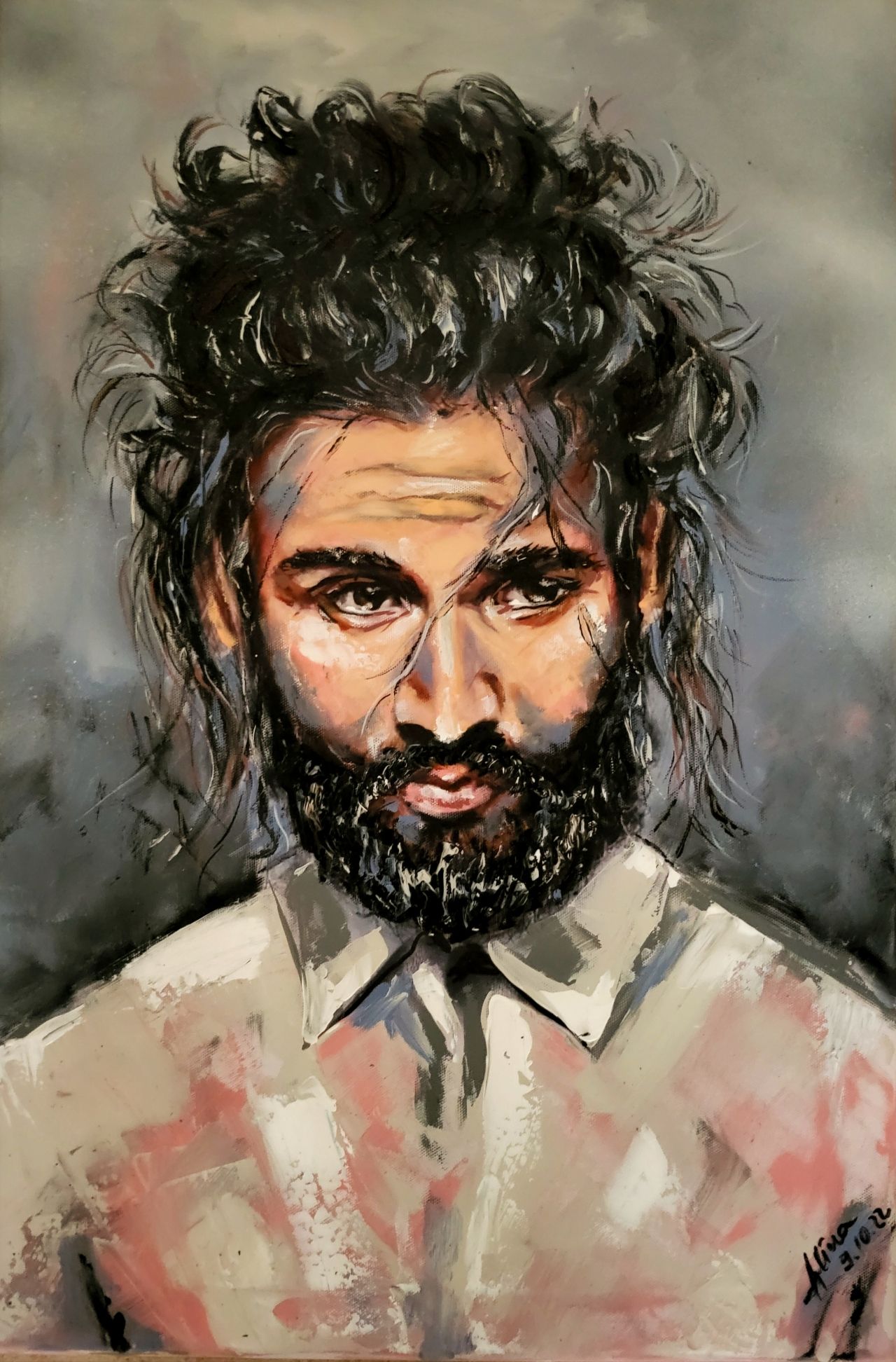 ArteDiAlina.com painting: Attitude