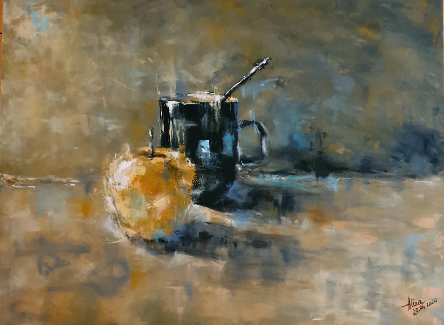 ArteDiAlina.com painting: Breakfast