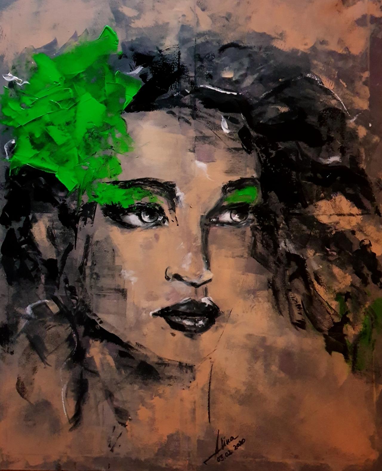 ArteDiAlina.com painting: Calipso