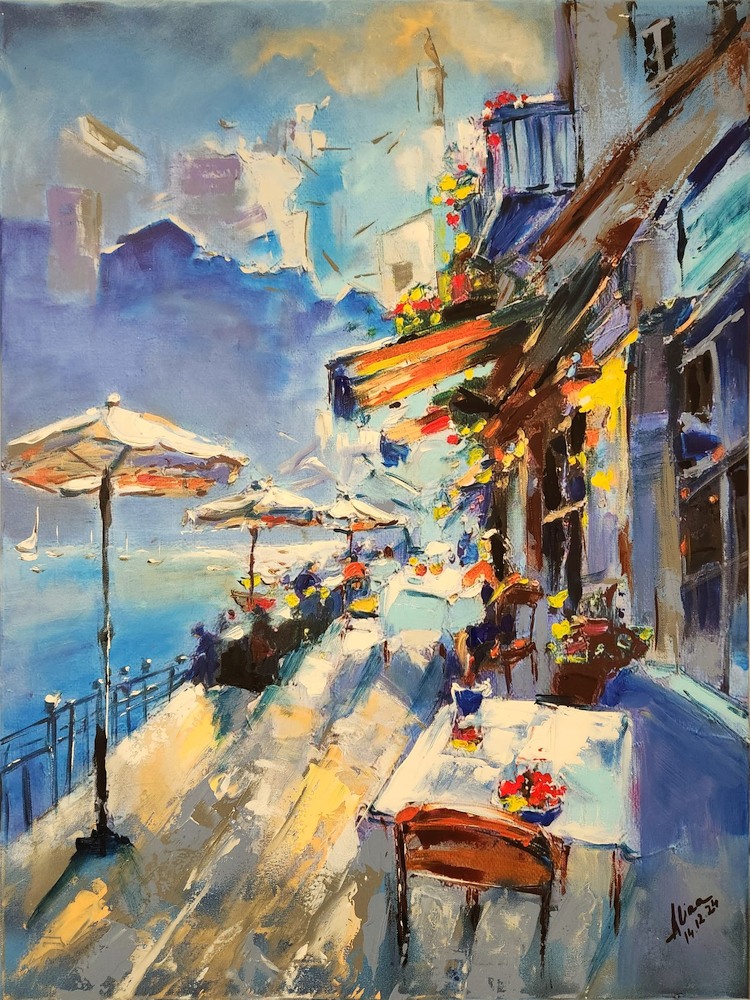 ArteDiAlina.com painting: Cheerfulness