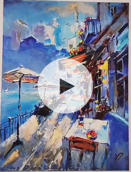 ArteDiAlina.com painting: Cheerfulness