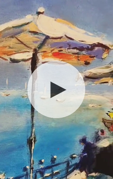 ArteDiAlina.com painting: Cheerfulness