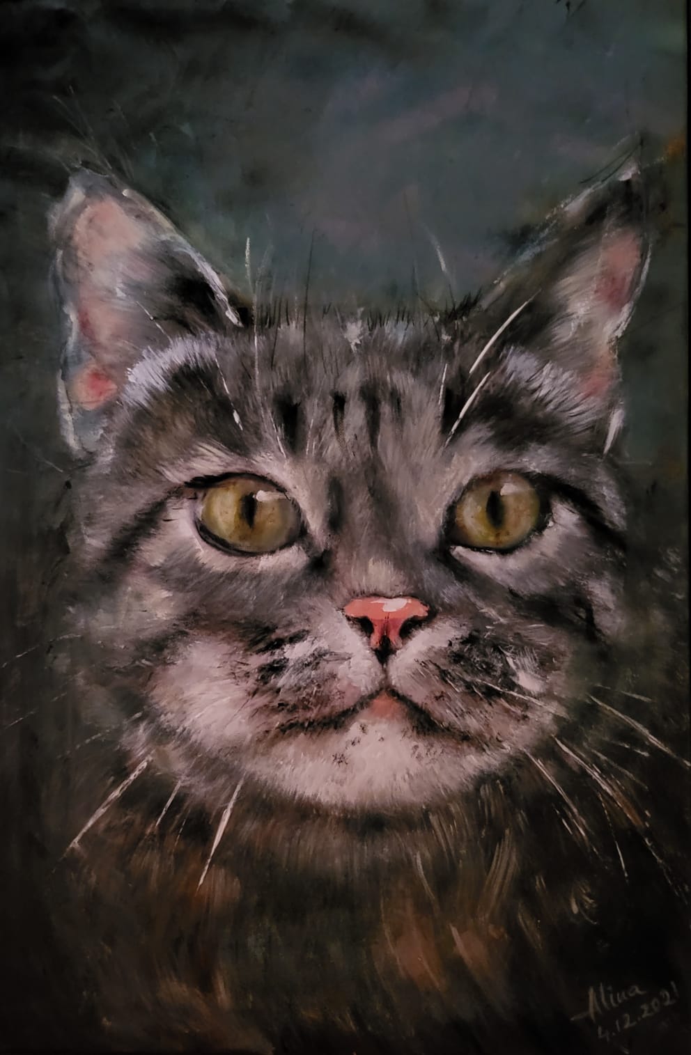 ArteDiAlina.com painting: Chicca