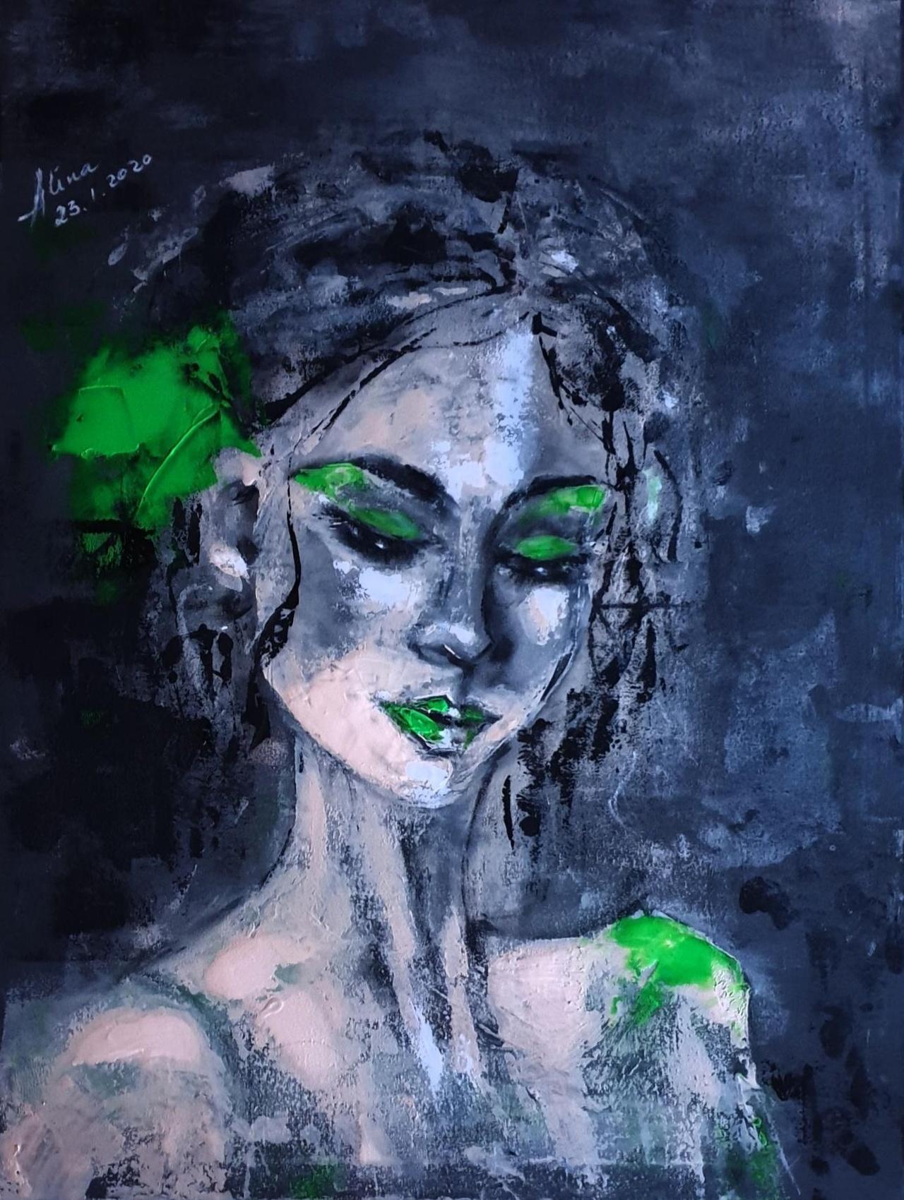 ArteDiAlina.com painting: Circe