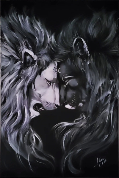 ArteDiAlina.com painting: Contrasts
