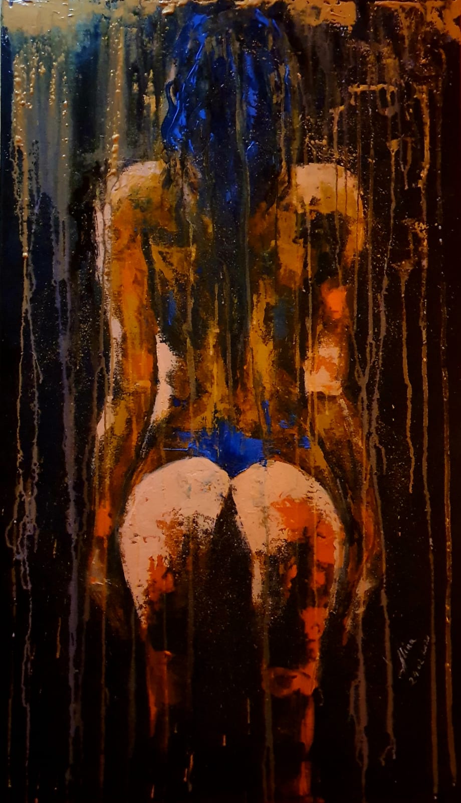 ArteDiAlina.com painting: Danaë