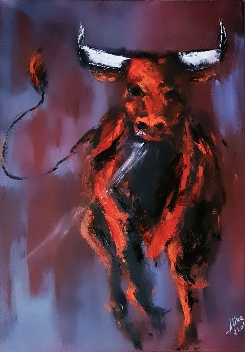 ArteDiAlina.com painting: Marcus