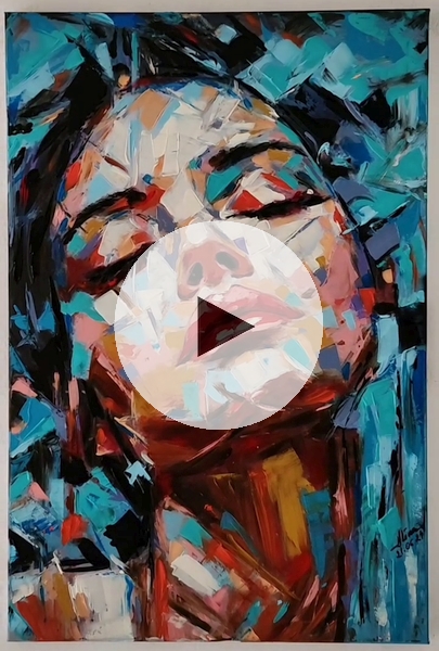 ArteDiAlina.com painting: Dreaming