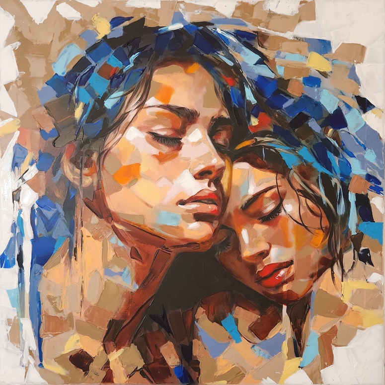 ArteDiAlina.com painting: Empathy
