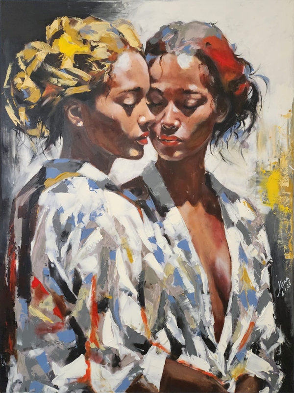 ArteDiAlina.com painting: Entangled