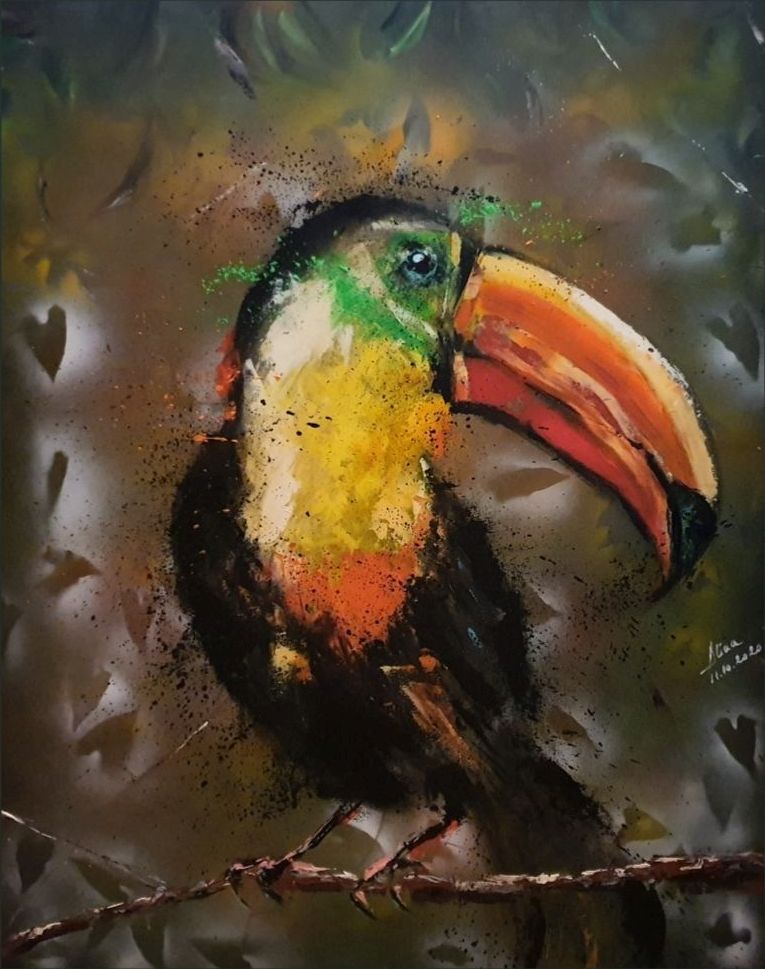 ArteDiAlina.com painting: Exotic