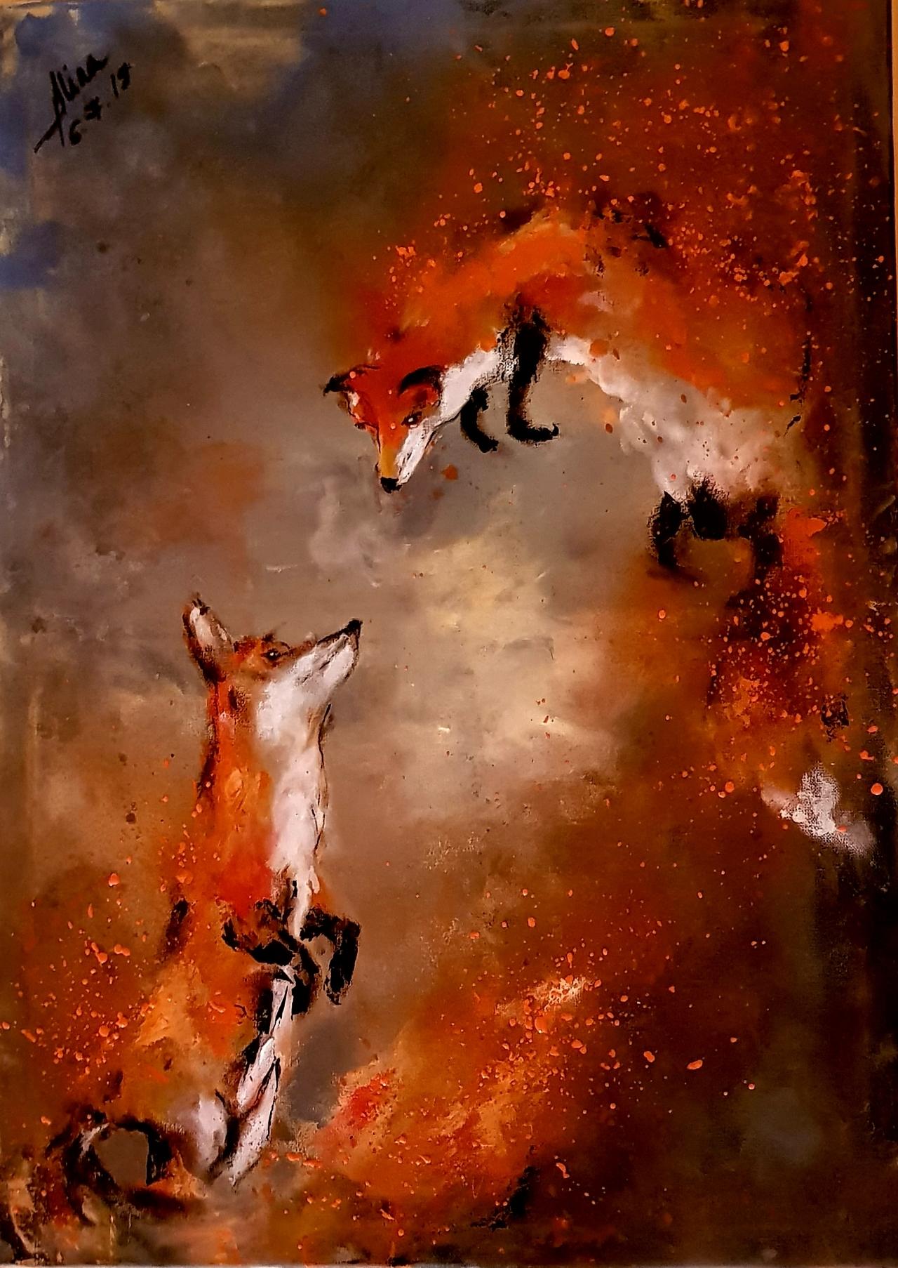 ArteDiAlina.com painting: Firefox