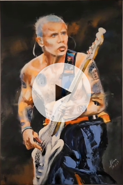 ArteDiAlina.com painting: Flea