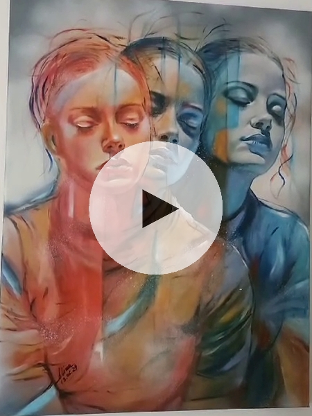 ArteDiAlina.com painting: Gemini