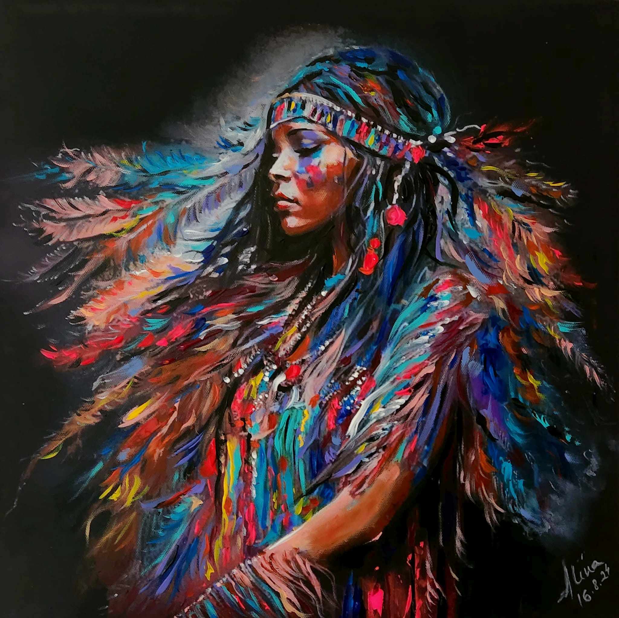 ArteDiAlina.com painting: Halyn