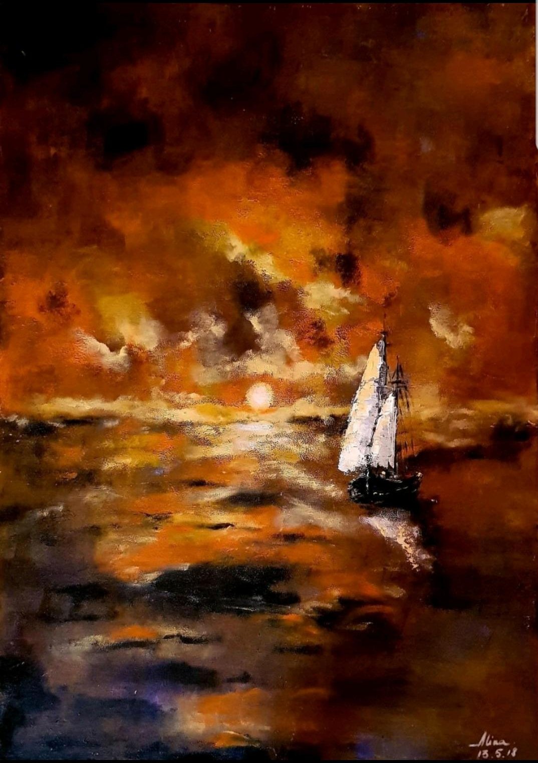 ArteDiAlina.com painting: Hope