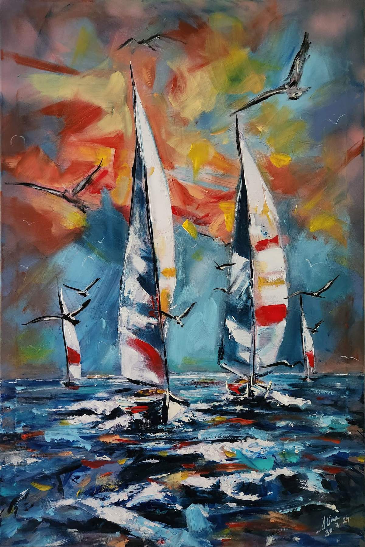 ArteDiAlina.com painting: Irregularity