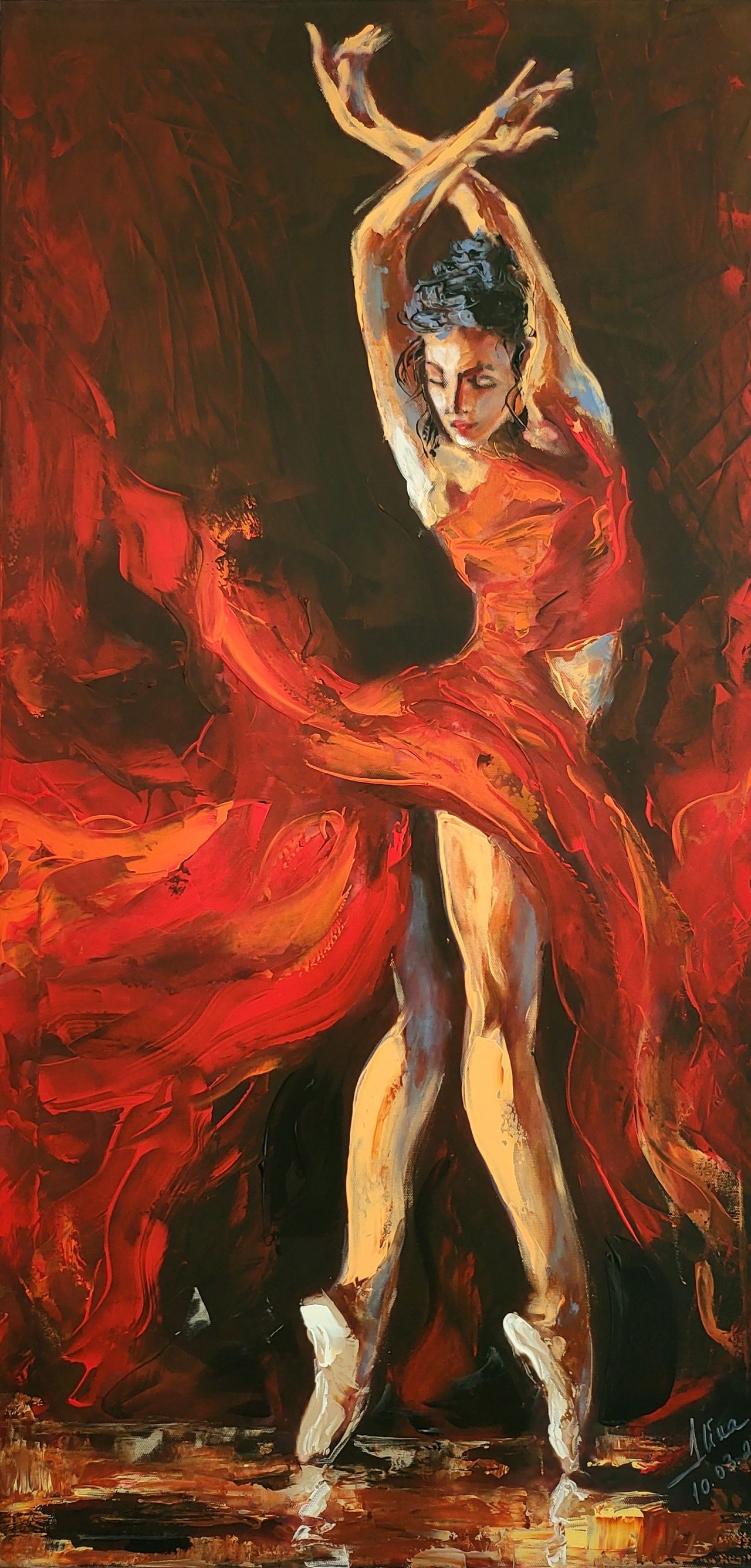 ArteDiAlina.com painting: Latina