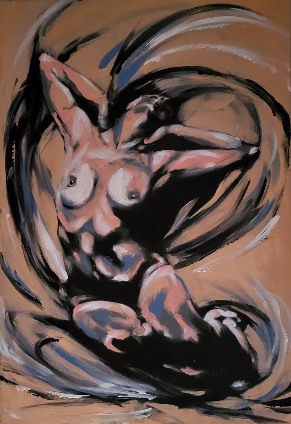 ArteDiAlina.com painting: Movement