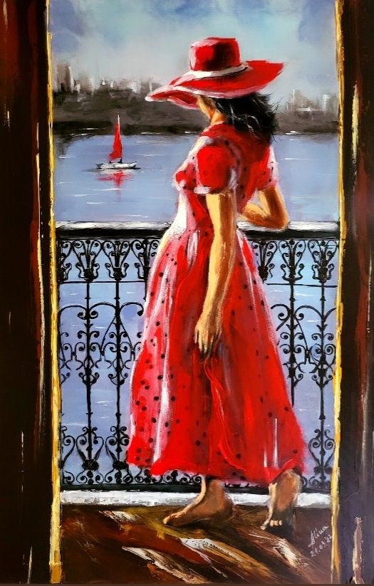 ArteDiAlina.com painting: Peculiar