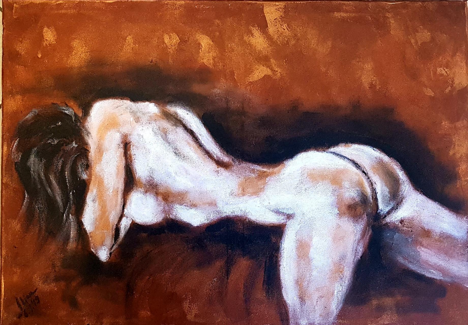 ArteDiAlina.com painting: Pleasure