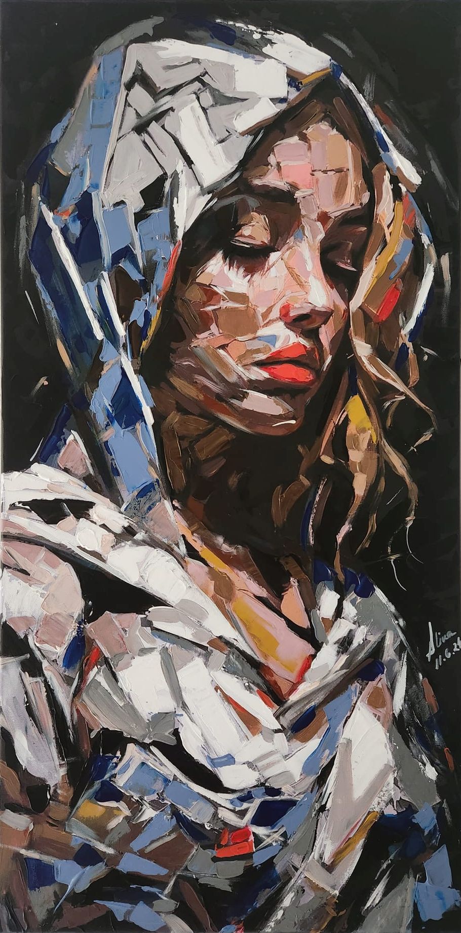 ArteDiAlina.com painting: Recomposed