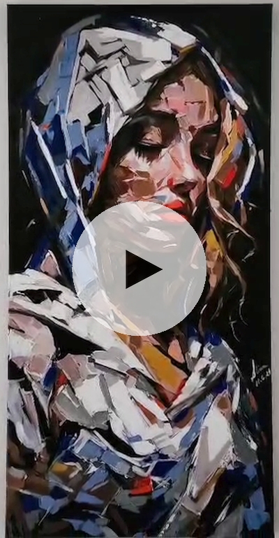 ArteDiAlina.com painting: Recomposed