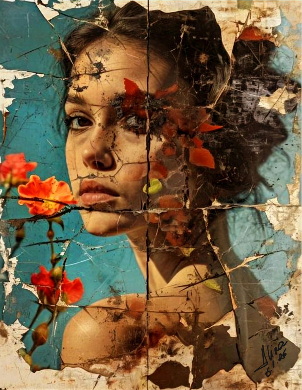 ArteDiAlina.com painting: Recomposition