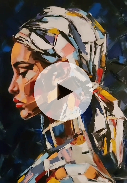 ArteDiAlina.com painting: Resigned